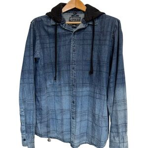 American Rag denim over shirt. Large